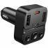 Автомобильный FM-трансмиттер модулятор Bluetooth MP3 HOCO E87 Delta 35W, PD/QC, USB-C/ 2xUSB-A