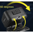 Налобный фонарь HS-82203 XPE+COB с датчиком движения фонарик