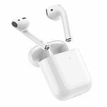 Беспроводные Bluetooth наушники BOROFONE BW25 в кейсе с сенсорным управлением Белые Беспроводные Bluetooth наушники BOROFONE BW25 в кейсе с сенсорным управлением Белые