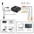 Адаптер HDMI to AV RCA переходник конвертер 720p/1080p Чёрный