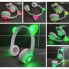 Беспроводные наушники с кошачьими ушками и RGB подсветкой Cat VIV-23M Салатовые