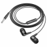 Проводные наушники вакуумные 3.5mm HOCO M97 Enjoy с микрофоном 1.2m Черные