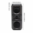 Портативная Bluetooth колонка c RGB подсветкой акустическая система WSJAR E4109 BT