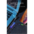 Двухсторонний зарядный кабель для iPhone iPad Mcdodo 90° USB to Lightning с LED подсветкой 1,2 м