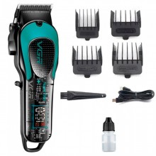 Аккумуляторная машинка для стрижки VGR V-692 4 насадки, LED дисплей, 7500RPM Зелёная Аккумуляторная машинка для стрижки VGR V-692 4 насадки, LED дисплей, 7500RPM Зелёная