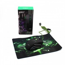 Проводная игровая мышка UKC X7S с подсветкой + коврик Проводная игровая мышка UKC X7S с подсветкой + коврик