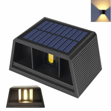 Настенный фонарь с солнечной панелью DOUBLE LIGHT HS-8032