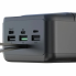 Внешний аккумулятор Power bank XO PR160 80000mAh PD22,5W + быстрая зарядка батарея зарядка Черный