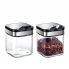 Набор баночек для хранения специй на подставке с ложками, 3×300мл Spice jar TLG-021
