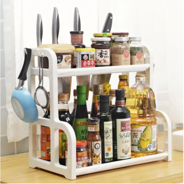 Стойка для специй Kitchen seasoning shelf Белая