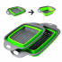 Дуршлаг силиконовый PRC - Collapsible Filter Baskets складной квадрантный 2 шт в комплекте Зелёный
