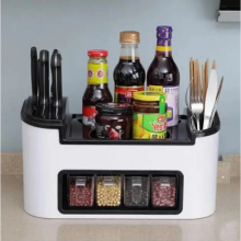 Органайзер для кухонных принадлежностей, соусов и специй Clean Kitchen Necessities-Bos 4 отделения Органайзер для кухонных принадлежностей, соусов и специй Clean Kitchen Necessities-Bos 4 отделения
