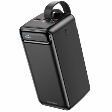 Внешний аккумулятор Power bank BOROFONE BJ14D 50000mAh PD22,5W+быстрая зарядка батарея зарядка Черный