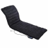 Массажный матрас с подогревом, массажными роликами и пультом Reversible Massage Mat виброматрас Черный