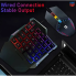 Комплект игровой 2в1 одноручная клавиатура + мышь с подсветкой 198I G506