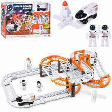 Космический трек LT243173 Outer Space Track со звуковыми эффектами и светом, большой набор Космический трек LT243173 Outer Space Track со звуковыми эффектами и светом, большой набор