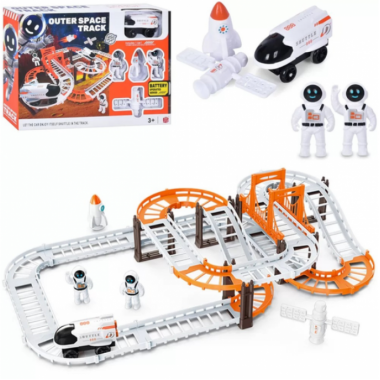 Космический трек LT243173 Outer Space Track со звуковыми эффектами и светом, большой набор