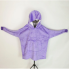 Толстовка-плед с капюшоном Huggle Hoodie Ultra Plush Blanket | Плюшевая кофта | Плед с рукавами Oversize Фиолетовый