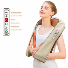 Массажёр для всего тела с подогревом Massager of Neck Kneading 6 кнопок 220V 12V Массажёр для всего тела с подогревом Massager of Neck Kneading 6 кнопок 220V 12V