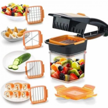 Овощерезка универсальная Nicer Dicer quick 5 в 1 с контейнером Овощерезка универсальная Nicer Dicer quick 5 в 1 с контейнером