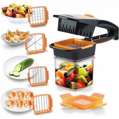 Овощерезка универсальная Nicer Dicer quick 5 в 1 с контейнером