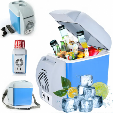 Портативный автохолодильник от прикуривателя 12V Portable Fridge Freezer на 7.5 л
