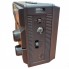 Радиоприёмник с солнечной панелью FM USB MicroSD и фонариком NS-8126S на аккумуляторе Чёрный
