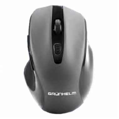 Мышь компьютерная беспроводная GRUNHELM M-G556WL мышка Серая