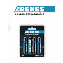 Аккумулятор АА Arexes (2800mAh) 1.2v (NI-MH) пальчик Аккумулятор АА Arexes (2800mAh) 1.2v (NI-MH) пальчик