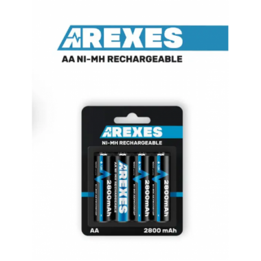 Аккумулятор АА Arexes (2800mAh) 1.2v (NI-MH) пальчик