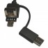 Камера эндоскоп с кабелем на 5 метров 7 мм USB/micro USB/ Type-C с подсветкой под Android