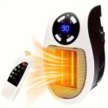 Портативный обогреватель 500W, Portable Heater с пультом и дисплеем / Настенный электрообогреватель Портативный обогреватель 500W, Portable Heater с пультом и дисплеем / Настенный электрообогреватель