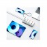 Сетевой удлинитель фильтр CP05 на 6 розеток, 4 USB, 1Type-C, 2 метра Белый
