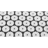 Коврик массажный ортопедический с подушкой acupressure mat 65*41 см Чёрный