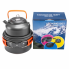 Набор туристической металлической посуды для походов Camping cooking