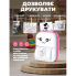 Портативный термопринтер Mini Printer Детский мини принтер с рулоном термобумаги в комплекте Розовый