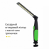 Фонарь аккумуляторный WORKLIGHT-W55-COB поворот 180º с магнитом фонарик Зелёный
