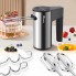 Ручной миксер Domotec MS-6690 400 Вт 5 скоростей двойные венчики