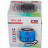 Портативная колонка WSTER WS-A8 Мини-колонка с MP3, USB и FM-pадио Чёрная