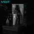 Аккумуляторный триммер для носа и ушей + 2 насадки, VGR V-603 / Машинка для стрижки волос в носу