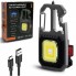 Фонарь W5138-COB ULTRA(white+yellow+red), multitool, Li-Ion аккум., магнит, карабин, отвертка, ЗУ Type-C