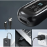 Триммер для носа и ушей, от USB, 8000 об/мин / Триммер для носа / Триммер для ушей Черный