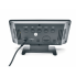 Зеркальные LED часы с будильником и термометром VST-888 Чёрные Белая подсветка