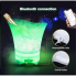 Светящееся ведро для льда с Bluetooth и подсветкой Bucket Light 20 / Ведро для охлаждения напитков