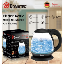Электрический стеклянный чайник с LED подсветкой Domotec MS 7910 1л, 1650Вт Электрический стеклянный чайник с LED подсветкой Domotec MS 7910 1л, 1650Вт