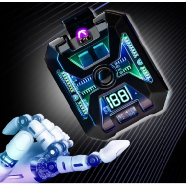 Фонарь зажигалка MULTIFUNCTIONAL D69 Li-Ion аккумулятор. индикация заряда зажигалка ЗУ Type-C