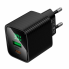 Сетевое зарядное устройство адаптер HOCO CS84A 1USB/1Type-C, 30W, поддержка быстрой зарядки PD/QC/FCP/AFC Черный
