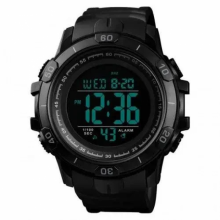 Часы наручные мужские SKMEI 1475BK с подсветкой Чёрные Часы наручные мужские SKMEI 1475BK с подсветкой Чёрные