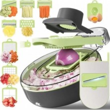 Овощерезка с сменными насадками Vegetable Cutter C351 / Многофункциональная терка для овощей с контейнером Овощерезка с сменными насадками Vegetable Cutter C351 / Многофункциональная терка для овощей с контейнером