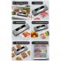 Вакуумный упаковщик для продуктов Vacuum Sealer LS-235 120Вт бытовой вакуумный + 10 пакетов Белый